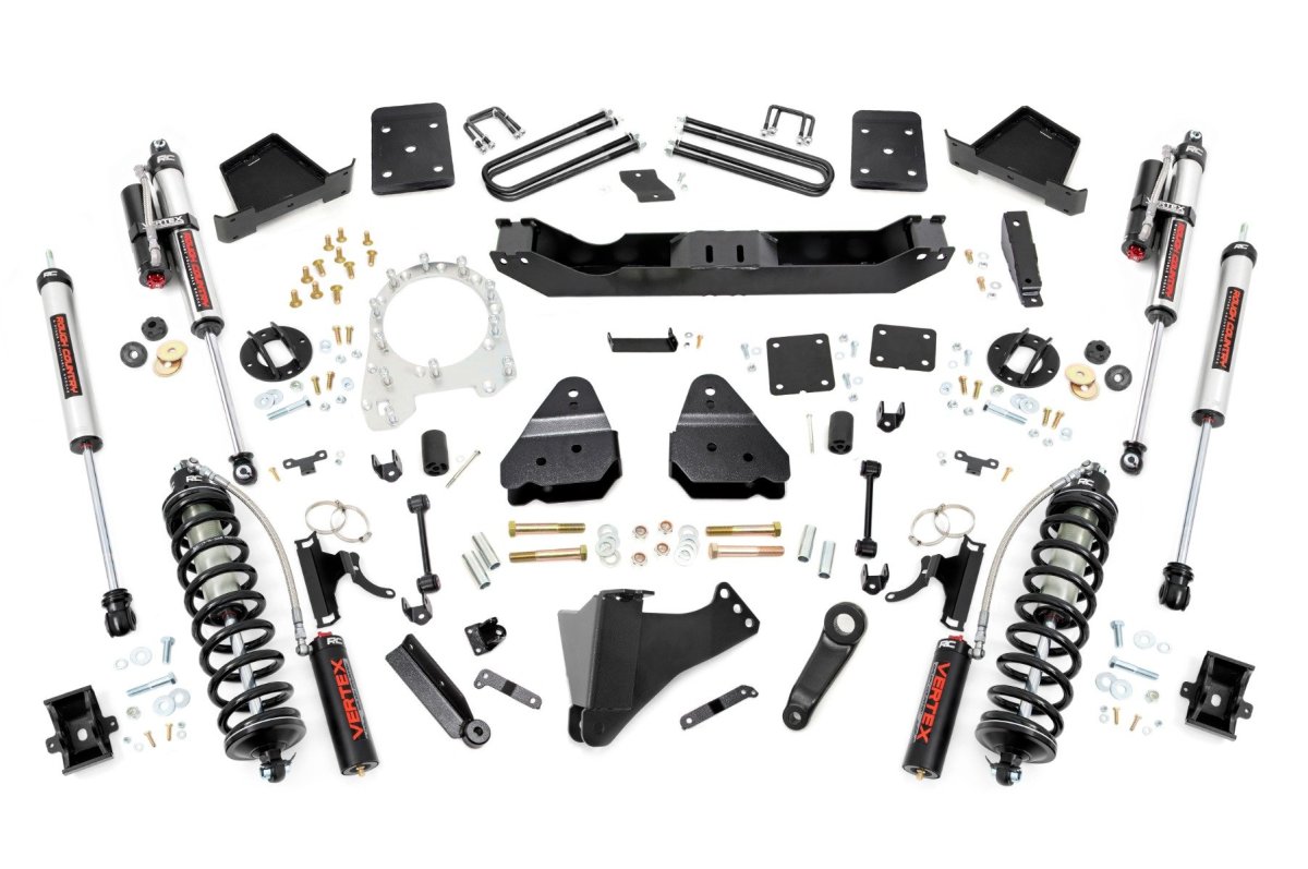Ford F-350 Super Duty Suspension Lift Kit - Rough Country - 4.5 Inch Lift Kit | C/O Vertex - '17-'22